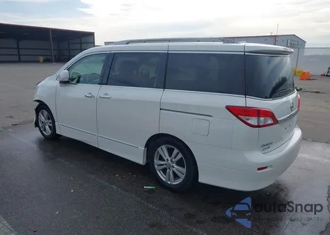 2012 Nissan Quest Le from USA, damaged, VIN JN8AE2KP4C9040517